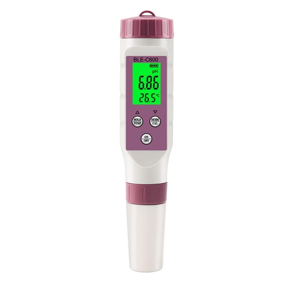 มัลติฟังก์ชั่นเครื่องวัดคุณภาพน้ำ Digital Water Quality Monitor Tester 7 in 1 TDS/ EC/ PH/ ORP/ SALT/ S.G/ TEMP
