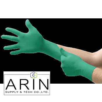 ถุงมือยางไนไตร สีเขียว ANSELL (TouchNTuff® 92-600)