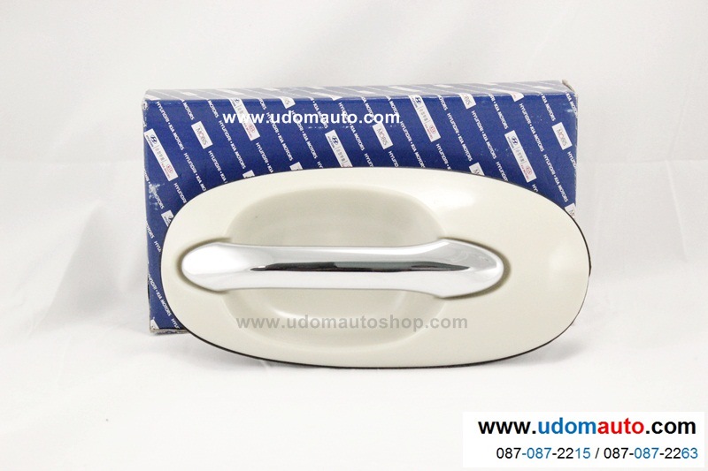 มือเปิดบานประตูสไลด์(ด้านนอก) KIA CARNIVAL อะไหล่แท้ (รูปจริง) / Door Handle, ที่จับประตู