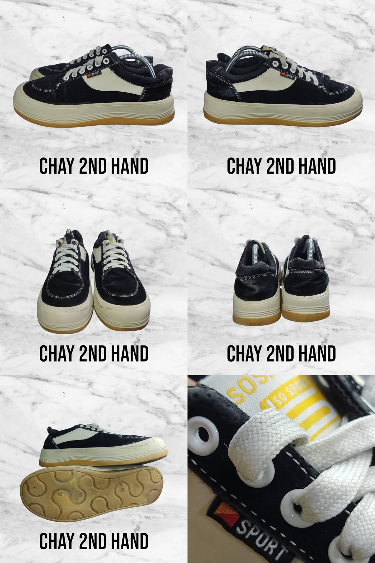 รองเท้ามือสอง SIZE#42 แบรนด์ดัง สภาพสวย ตรงปก SH42A19N114