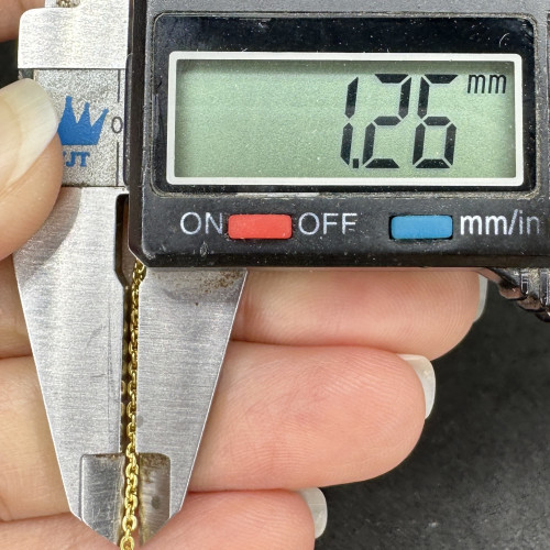 รหัส 61376 สร้อยคอ โกเมน ครึ่งหน้า ระย้า ตุ้งติ้ง ทอง90 พลอยสวย ไฟวิ้งวิ้ง หลุดจำนำ นน. 9.78 g