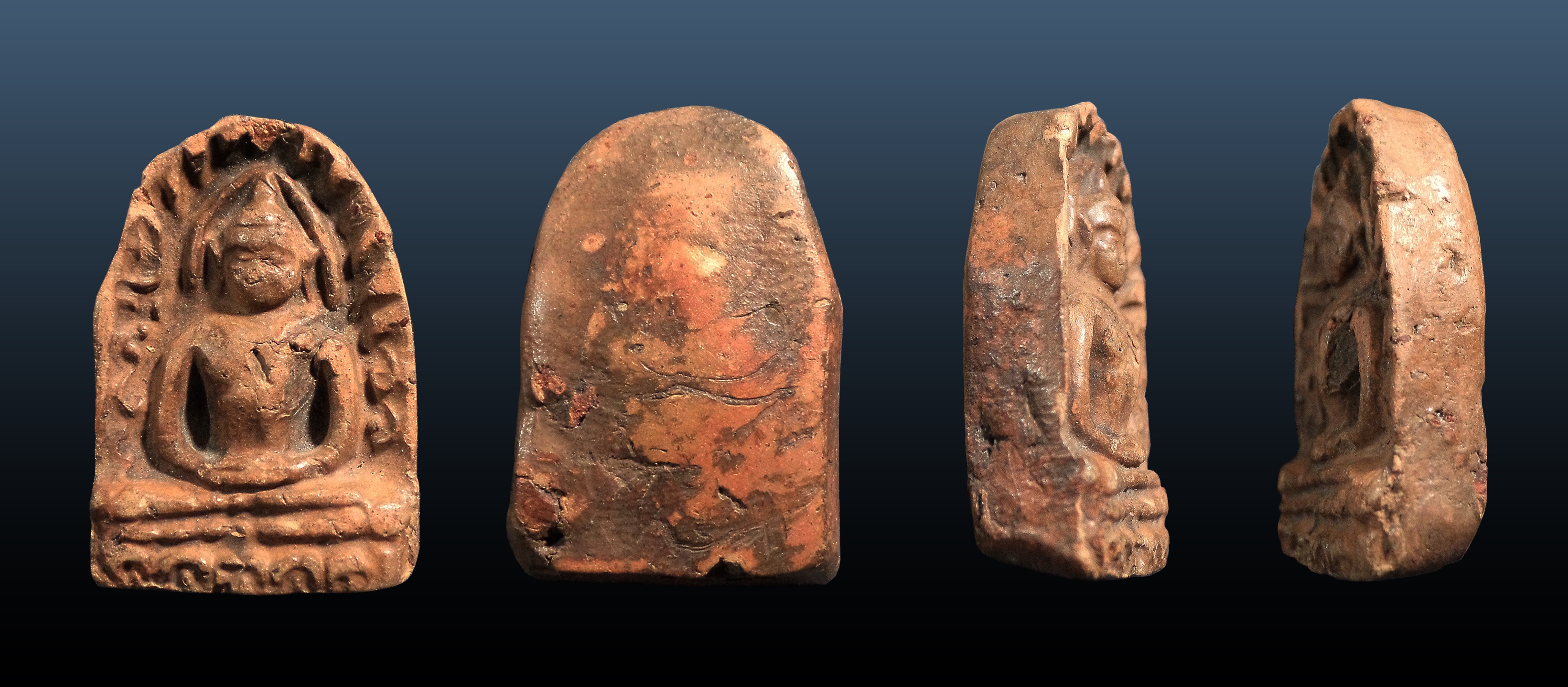 พระซุ้มกอ พิมพ์ใหญ่ มีกนก กำแพงเพชร