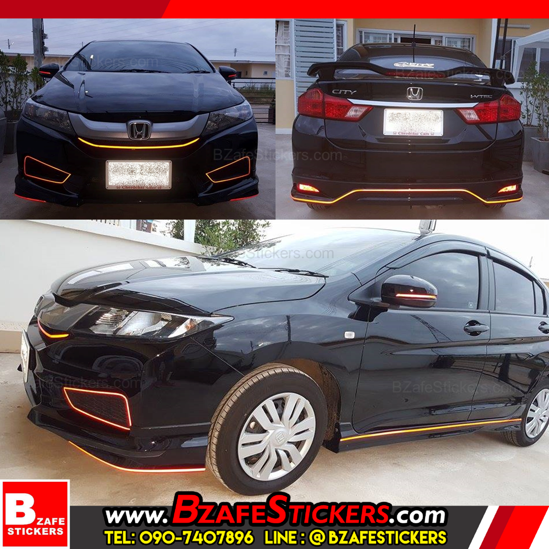 รีวิว สติ๊กเกอร์สะท้อนแสงติดขอบล้อ 3M, Kiwalite สติ๊กเกอร์ติดล้อ สติ๊กเกอร์แต่งรถ