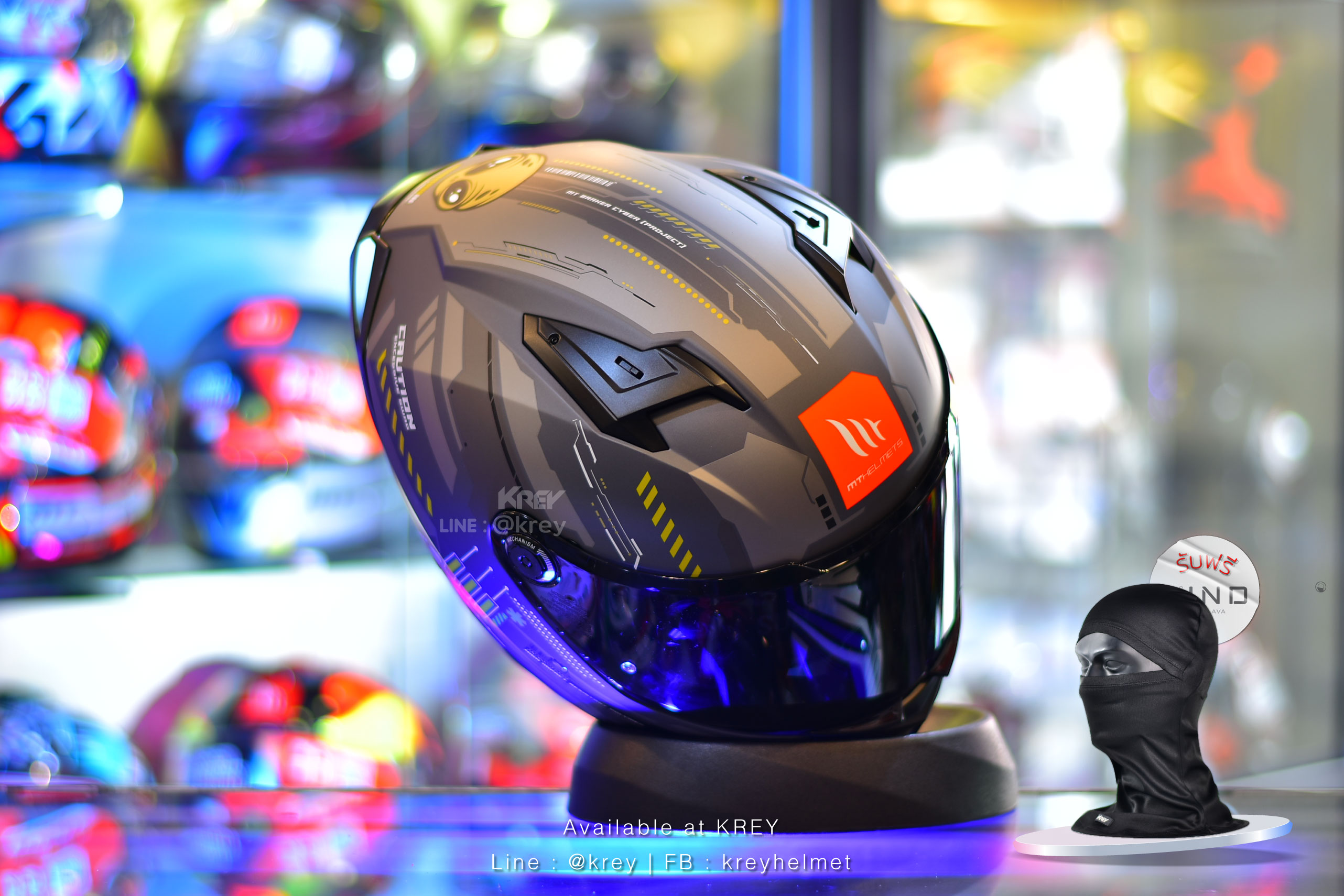 MT model BRAKER SV CYBER MATT GREY