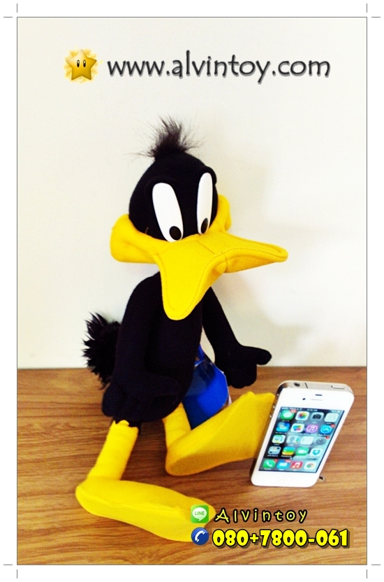 ตุ๊กตา Daffy Duck - แดฟฟี่ ดั๊ก ไซด์ S 14 นิ้ว