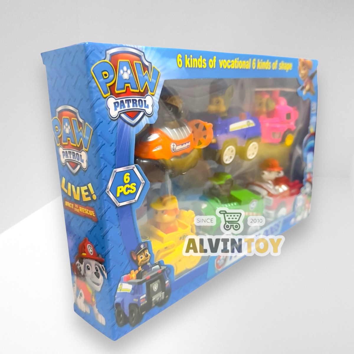 ชุดของเล่น Patrol Dogs - หมากู้ภัย 6 ตัว