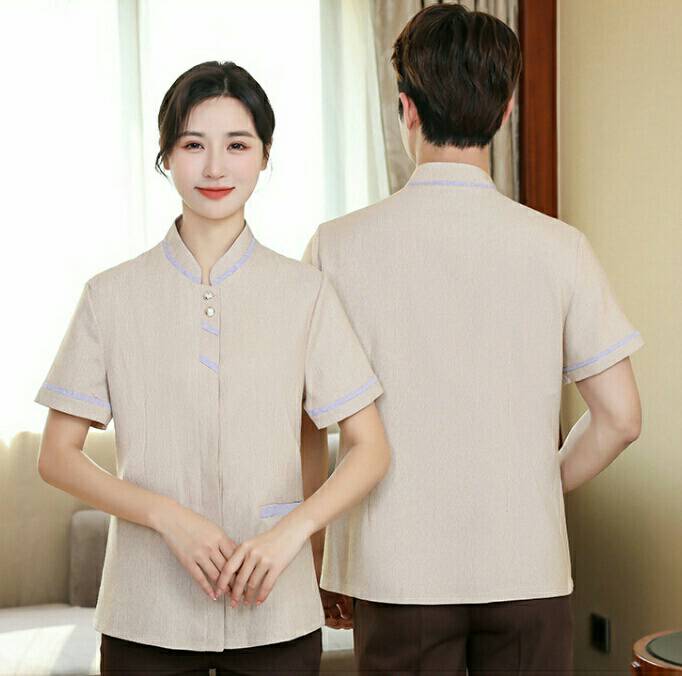 เสื้อแม่บ้าน พ่อบ้าน พนักงานทำความสะอาด