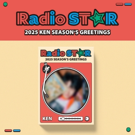 ( Pre-Order ) KEN ( Vixx ) SEASON'S GREETINGS 2025 * มี Poster ภายใน Set ** สั่งเกิน 1 ชิ้นบวกค่าส่งเพิ่มชิ้นละ 20 บาท เนื่องจากสินค้าหนัก ** จำนวนจำกัด ** วางจำหน่าย 31 / 12 / 2024