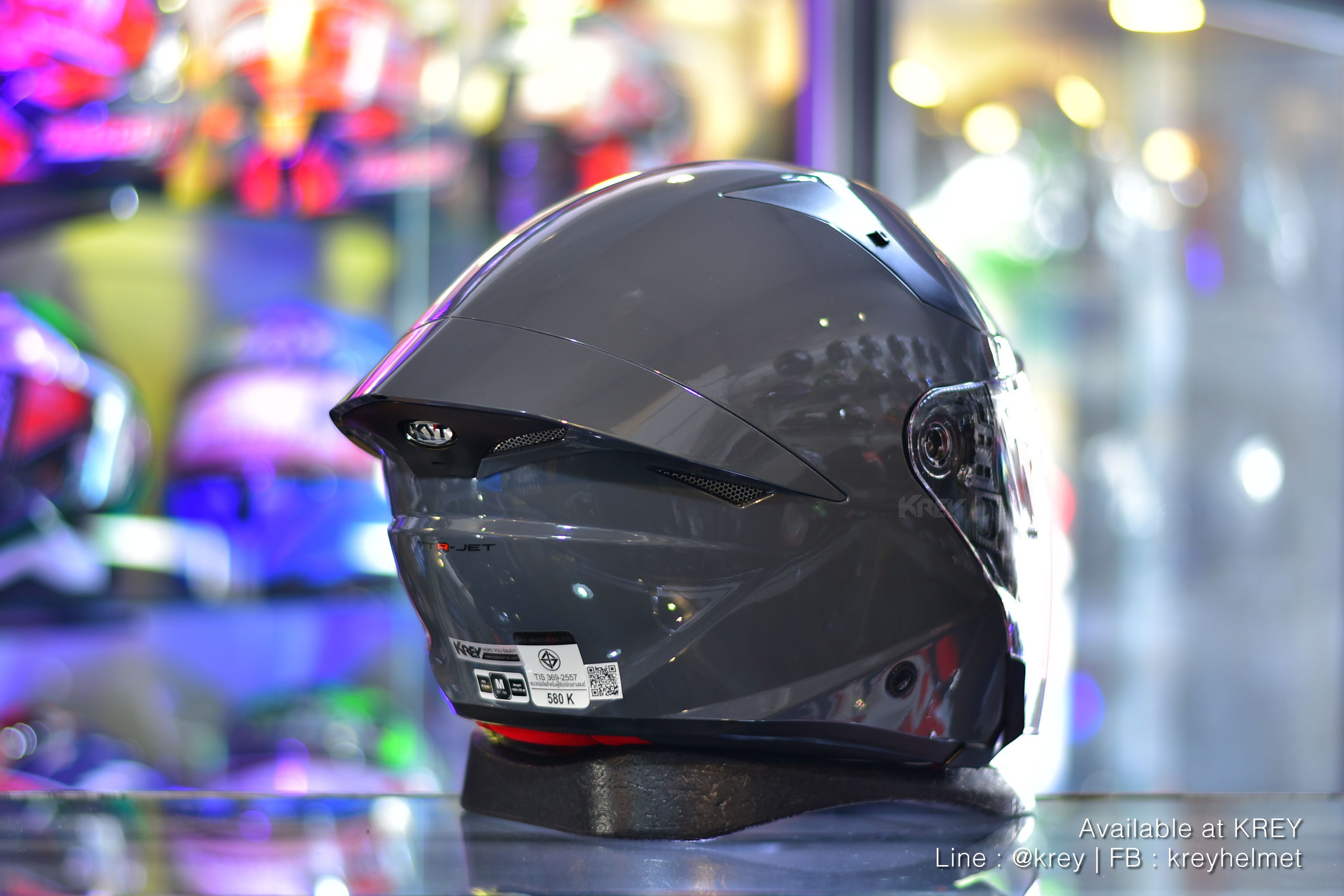 KYT model TTR-JET Plain Grey