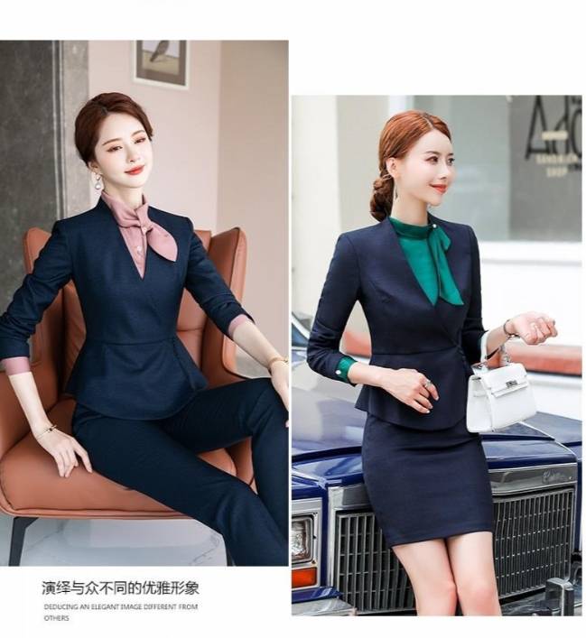 ชุดพนักงานต้อนรับ ชุดออฟฟิศ ชุดพนักงานต้อนรับโรงแรม