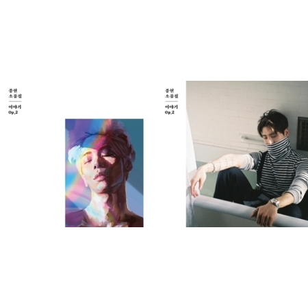 ( Pre-Order ) JONGHYUN ( shinee ) story OP.2 random cover * ไม่มี poster * วางจำหน่าย 25 / 4 / 2017