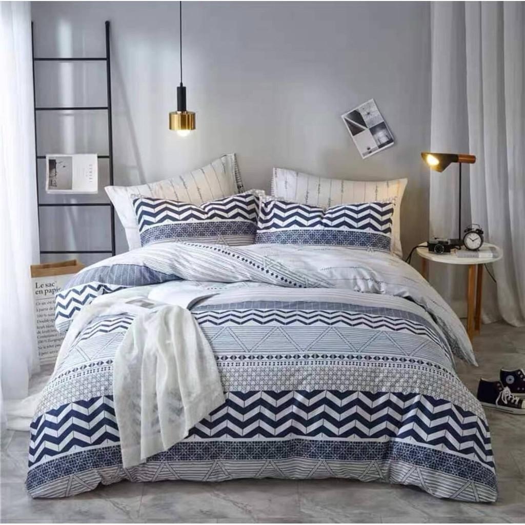 ชุดเครื่องนอน ผ้าปูที่นอน6ฟุต พร้อมผ้านวมขนาด 6ฟุต