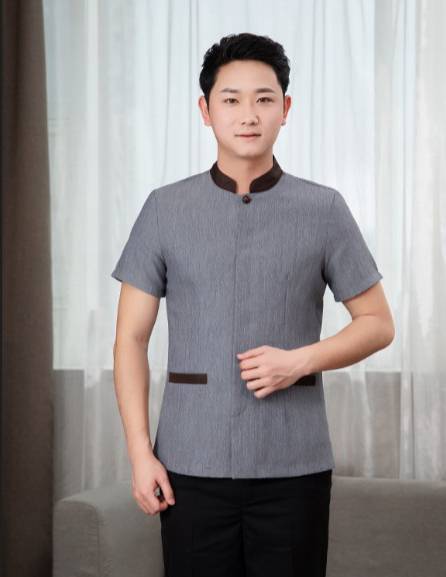 เสื้อแม่บ้าน ชุดพนักงานทำความสะอาด ชุดแม่บ้าน