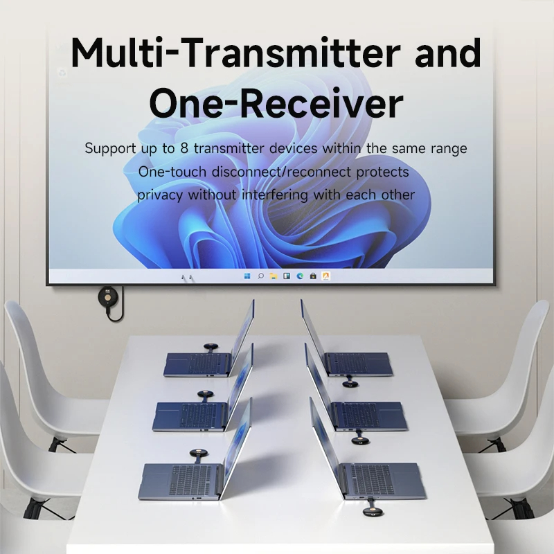 Hagibis G10Wpro ไร้สาย HDMI Video Transmitter & Receiver Extender ตัวเล็ก พกพาสะดวก