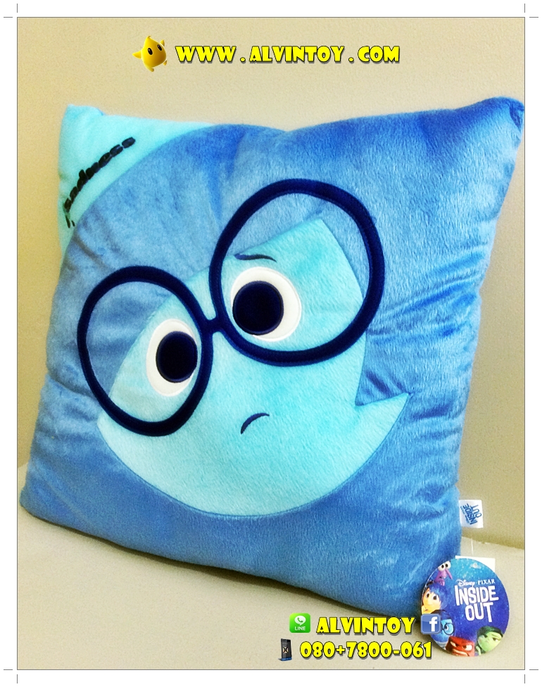 หมอนหน้าตุ๊กตา Sadness - เศร้าซึม Inside Out