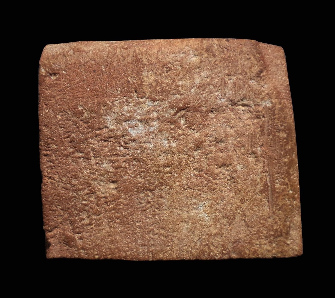 พระแผงตัด เนื้อดิน ไม่ทราบที่