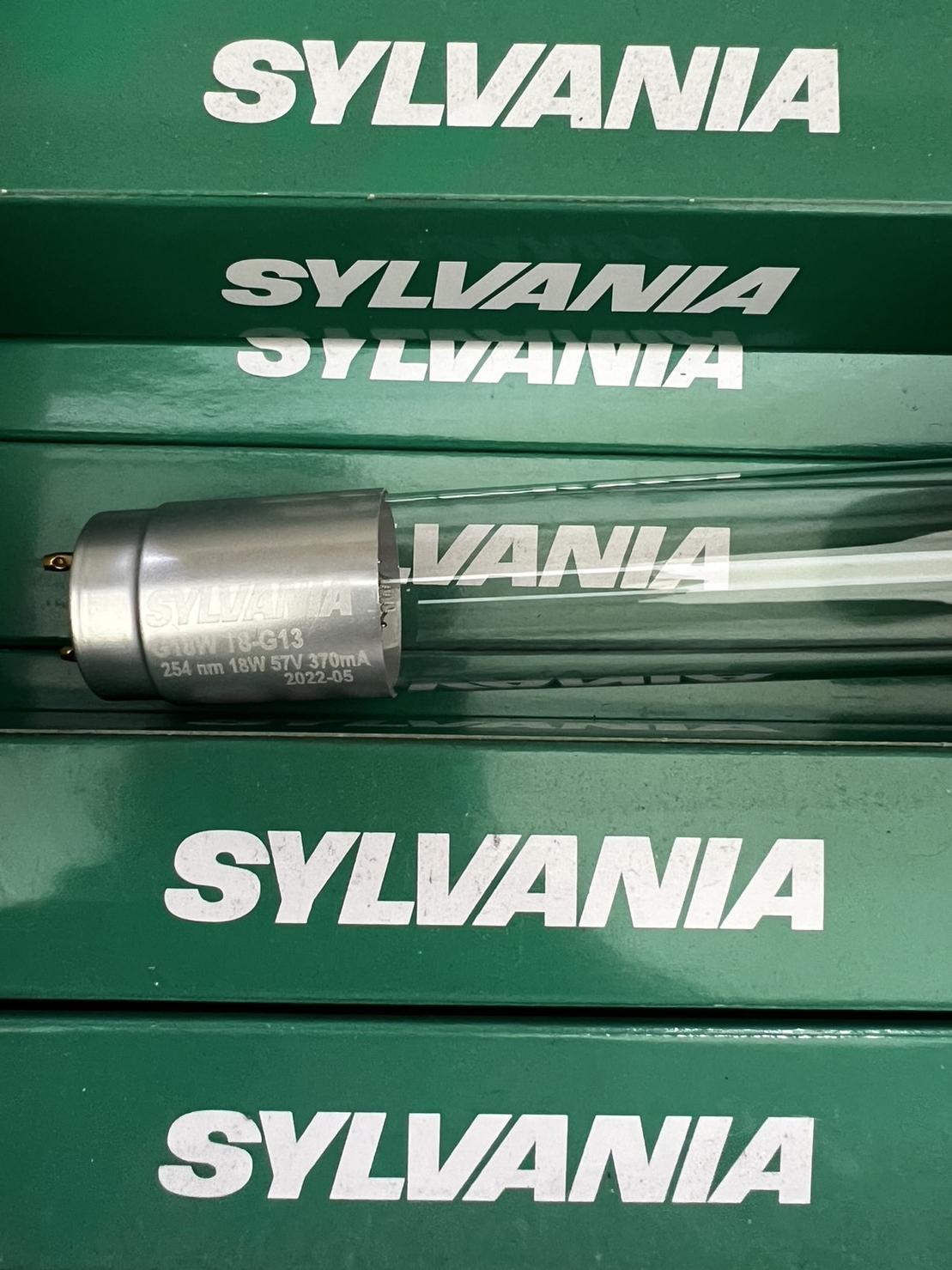 SYLVANIA หลอดยูวี ฆ่าเชื้อ (UVC) Ultraviolet Germicidal Lamp ขนาด 60 cm. 18 watt