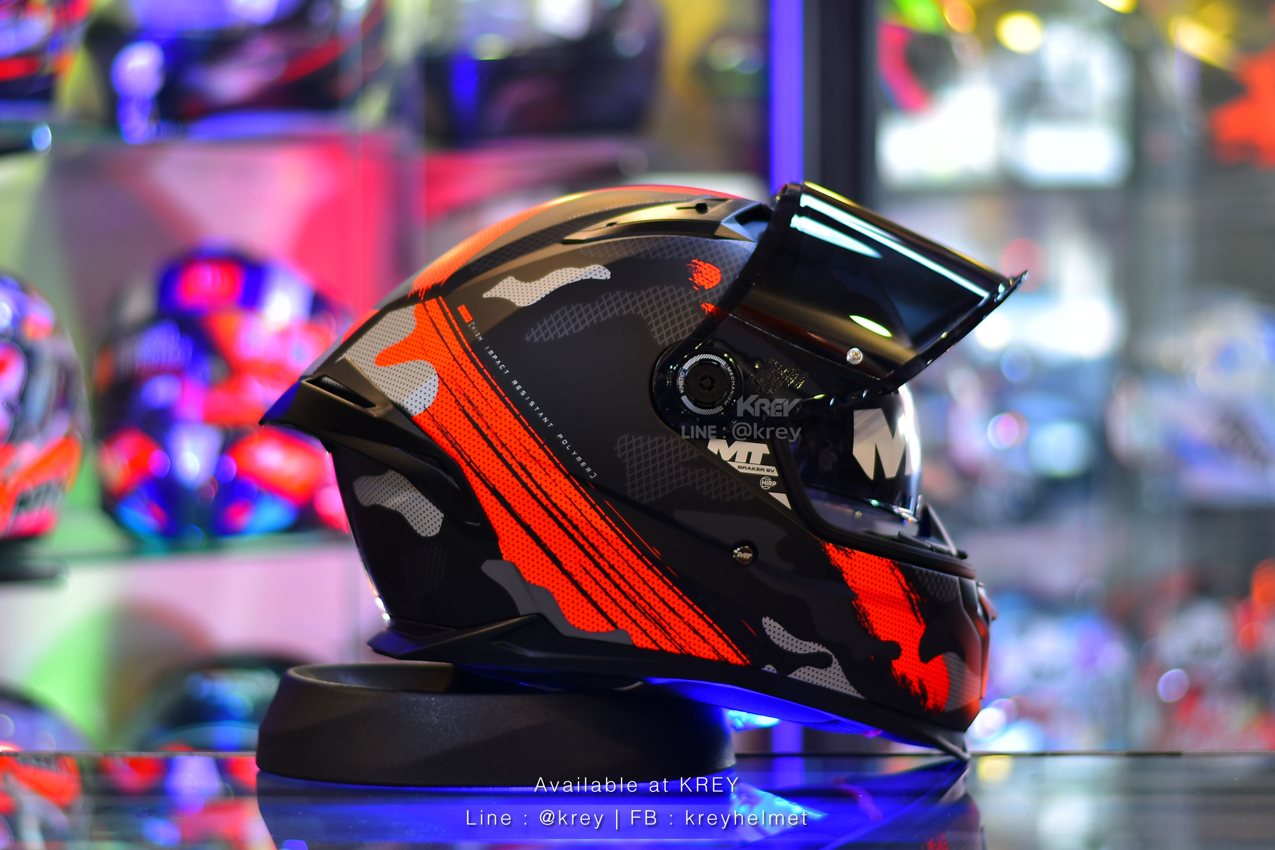 MT model BRAKER SV CROSSOVER MATT RED