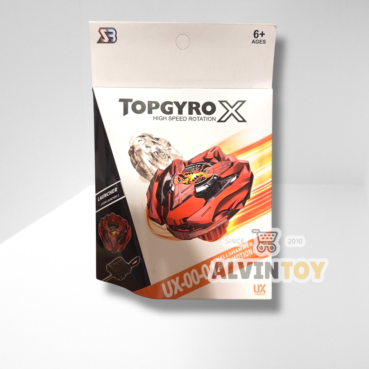 BEYBLADE เบย์เบลด TOPGYRO X ชนกระจาย มาพร้อมอุปกรณ์