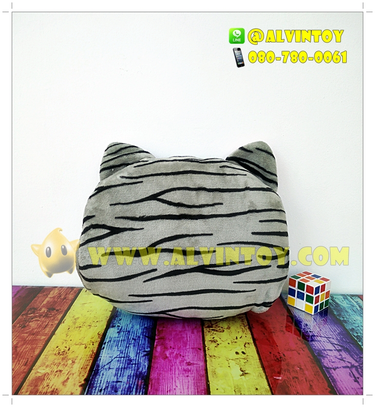 หมอนซุกมือหน้าแมวจี้จัง