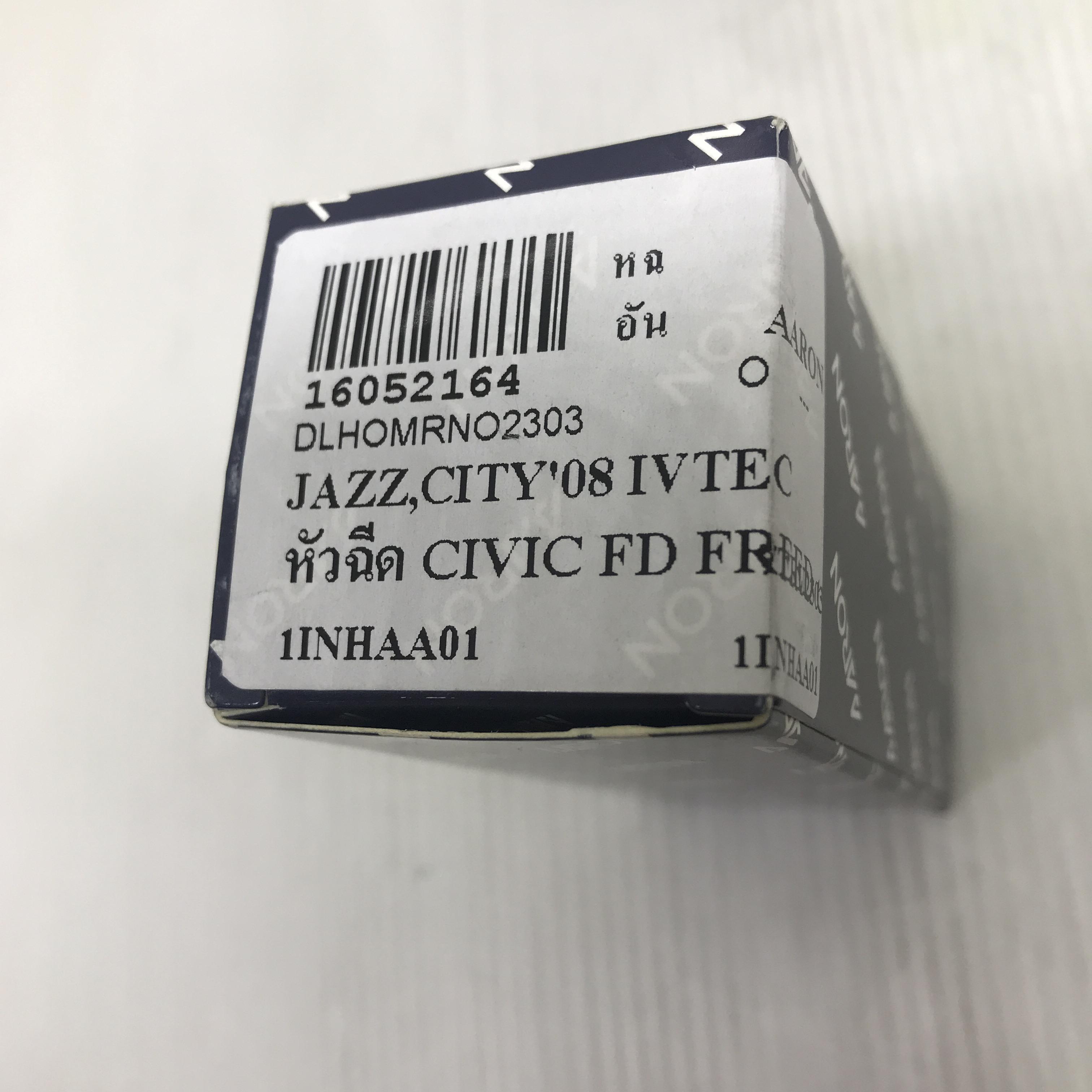 หัวฉีด HONDA JAZZ / CITY' 2008 / CIVIC FD / FREED / VTEC ฮอนด้า แจ๊ส ซิตี้ ซีวิค ฟรีด เบอร์ 1INHAA01 ยี่ห้อ AARON (Fuel injector)