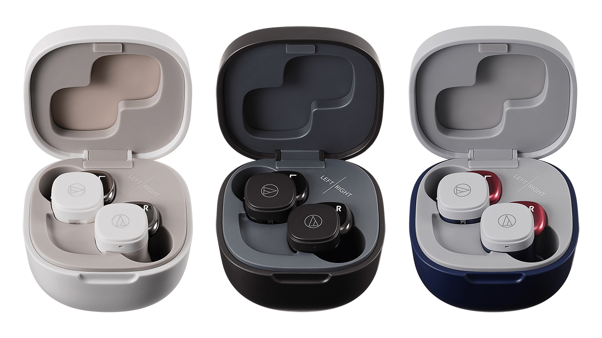 Audio-Technica ATH-SQ1TW *ของแท้รับประกัน1ปี* หูฟังอินเอียร์ True Wireless Bluetooth 5.0 ฟรี!! เอียร์บัด 4ไซส์, สายชาร์จ USB
