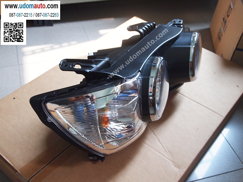 ไฟหน้า SONIC (โซนิค) โคมชุบ / Headlight