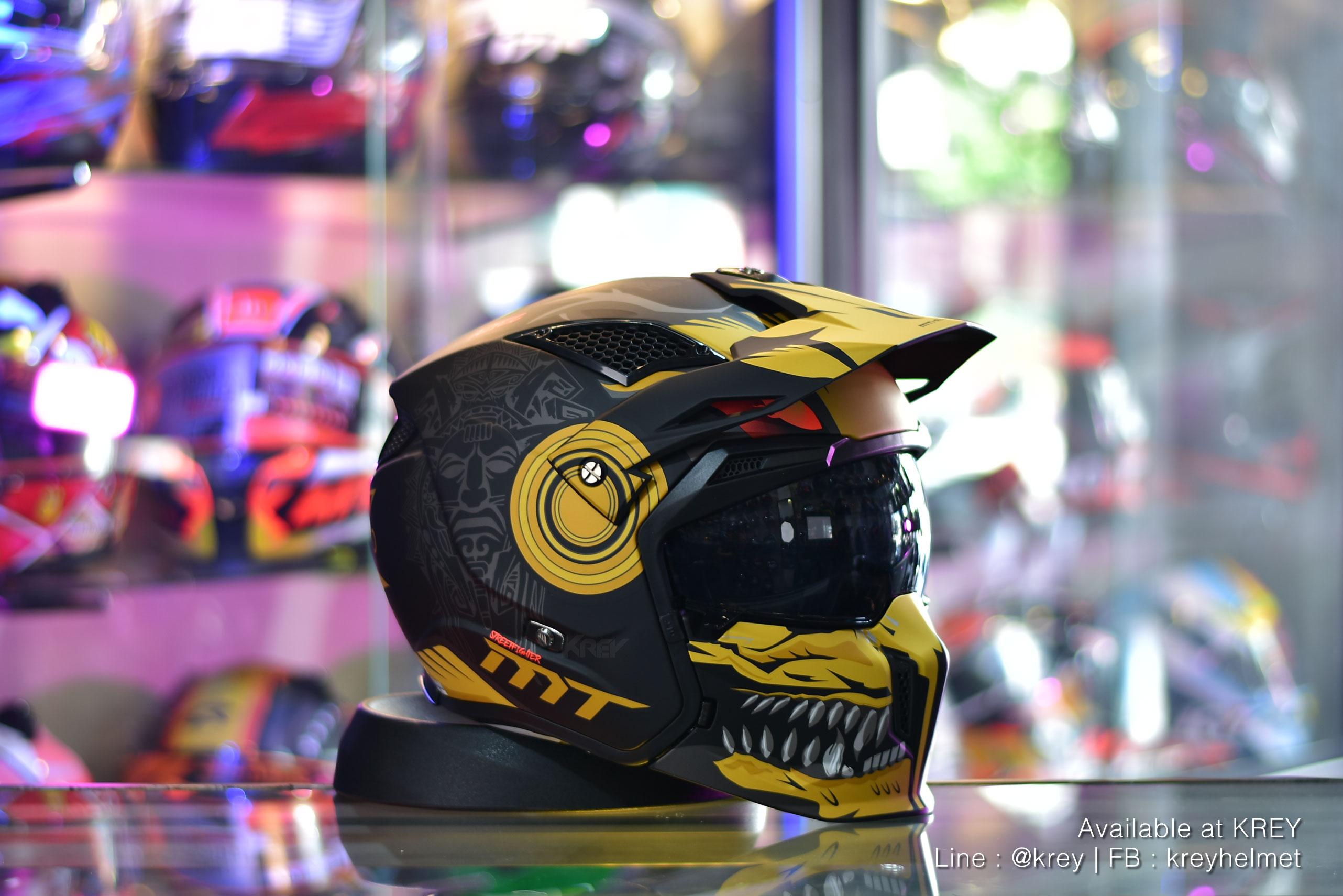 MT model STREETFIGHTER SV : AZTEC MATT YELLOW