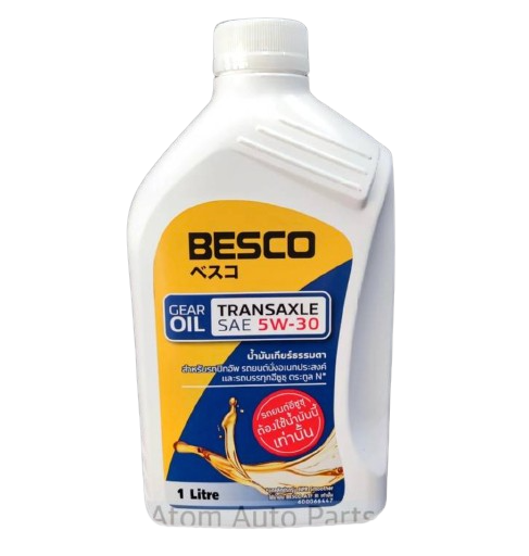 (แท้ศูนย์) น้ำมันเกียร์ BESCO เกรด SAE 5W-30 ยี่ห้อ ตรีเพชร / Gear Oil ปริมาณ 1 ลิตร / 1 Liter เบอร์ 9-85531930-B