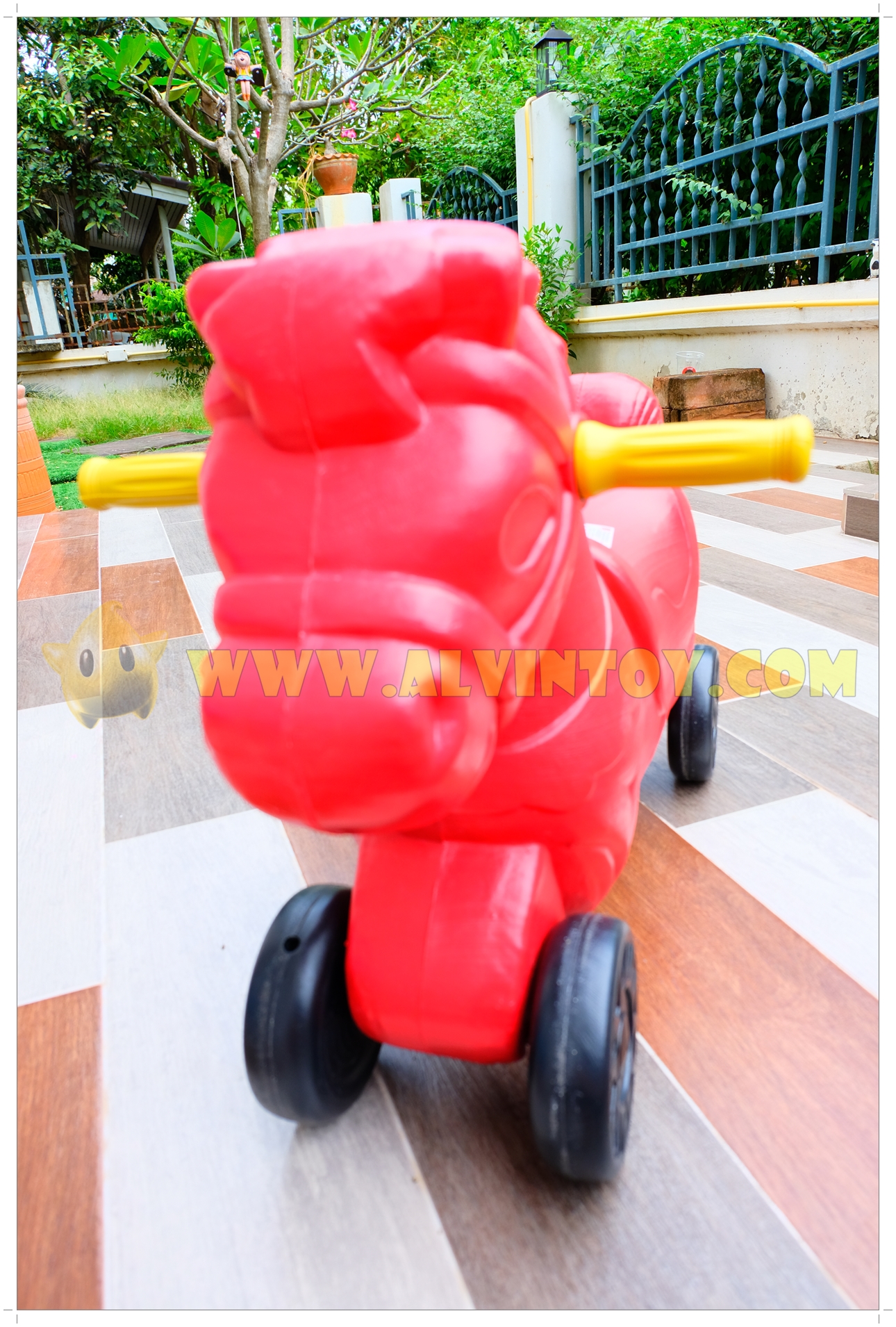 รถขาไขหน้าม้าแดง