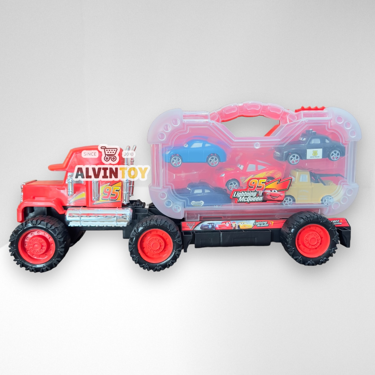 Container Truck Cars 3 - รถแมคควีน รถพ่วง ชุด 6 คัน