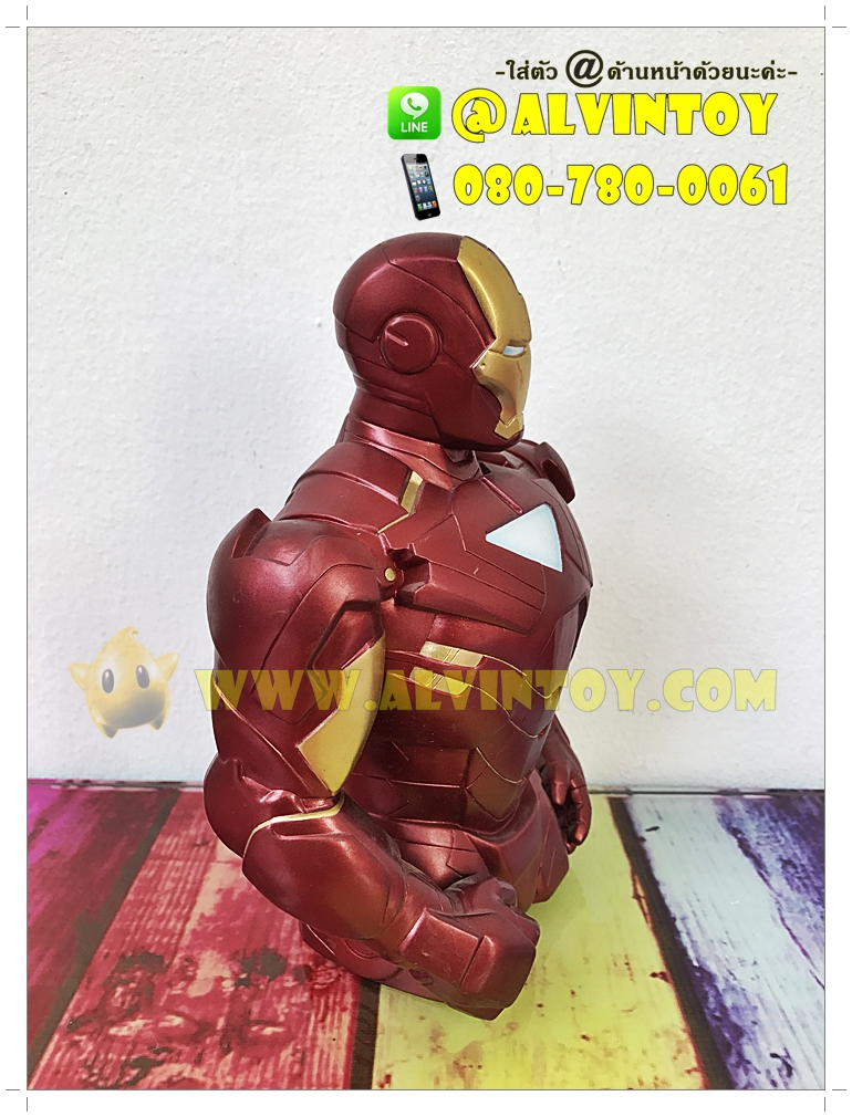 โมเดลกระปุกออมสิน Iron Man