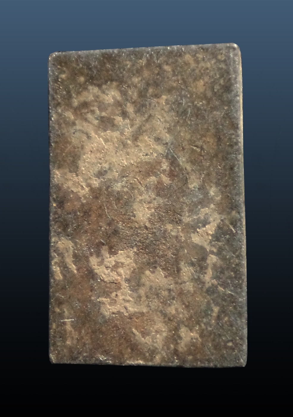 พระปิดตา พิมพ์ข้างอุ บัวฟันปลา หลวงปู่ศุข เนื้อชิน พิมพ์โบราณ