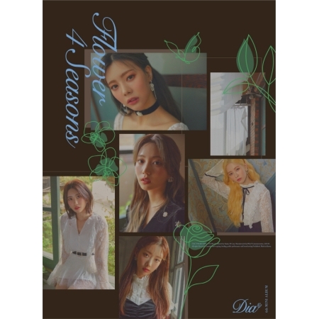 ( Pre-Order ) DIA 6th Mini Album Flower 4 Seasons ( Seasons ver ) + Poster วางจำหน่าย 11 / 6 / 2020