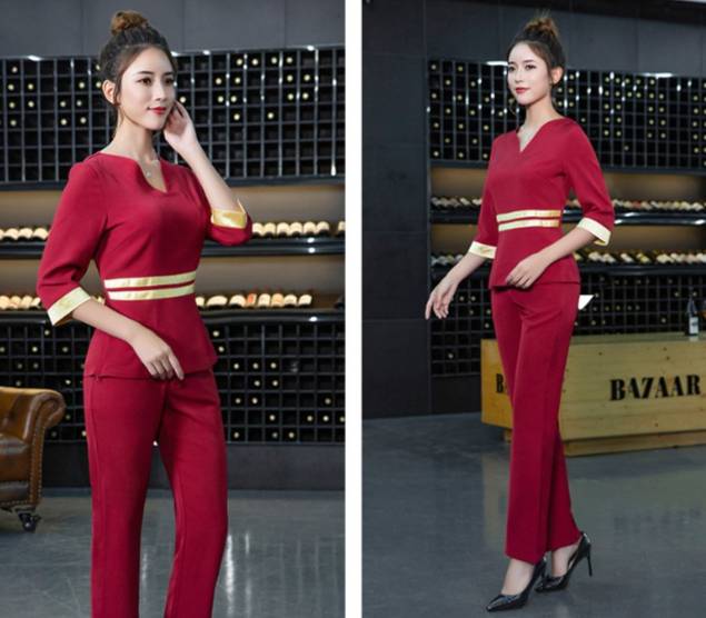 ชุดพนักงาน ชุดนวดสปา ชุดพนักงานเสริมสวย