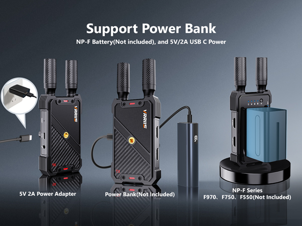 VRRiiS Pro WL082 set อะแดปเตอร์รับส่งสัญญาณวิดีโอ HDMI ไร้สาย ระยะไกล สูงสุด400ม. เพิ่มตัวรับได้สูงสุด 5จุด