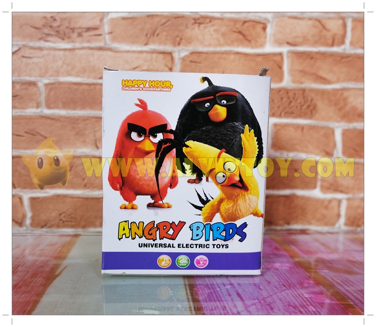 ของเล่น Angry Bird สีแดง มีเสียง วิ่งได้