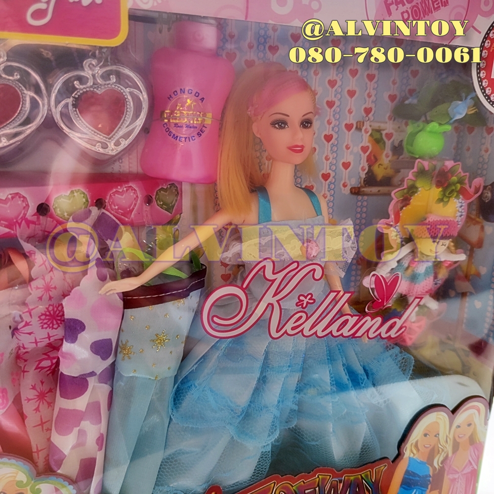 ตุ๊กตา BARBIE - บาร์บี้ พร้อมอุปกรณ์ ขนาดความสูง 12 นิ้ว