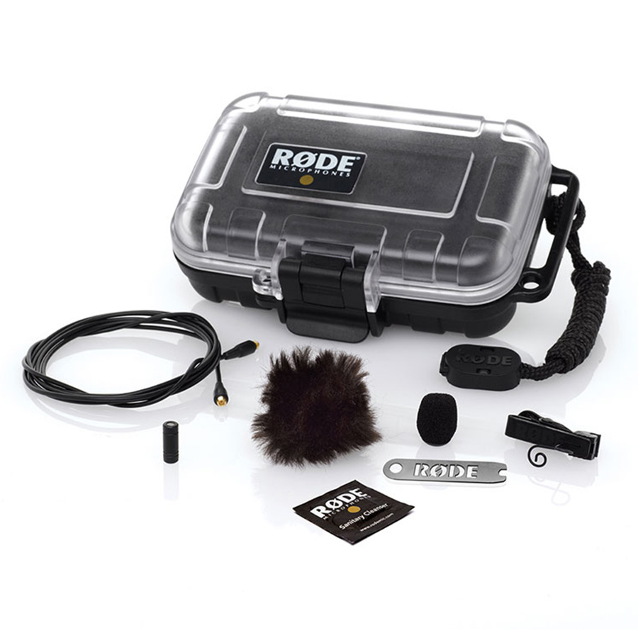 RODE LAVALIER Microphone *ของแท้รับประกัน 1ปี* ชุดไมค์หนีบปกเสื้อ, รับเสียงแบบ Omni, ฟรี ป๊อบฟิลเตอร์กันน้ำ, Mini Furry กันลม
