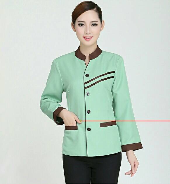 เสื้อแม่บ้าน พ่อบ้าน พนักงานทำความสะอาด