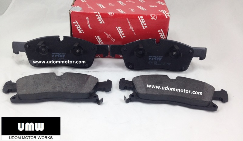 ผ้าดิสเบรคหน้า JEEP GRAND CHEROKEE CRD 3.0 ปี2012-2016 / Brake pads set