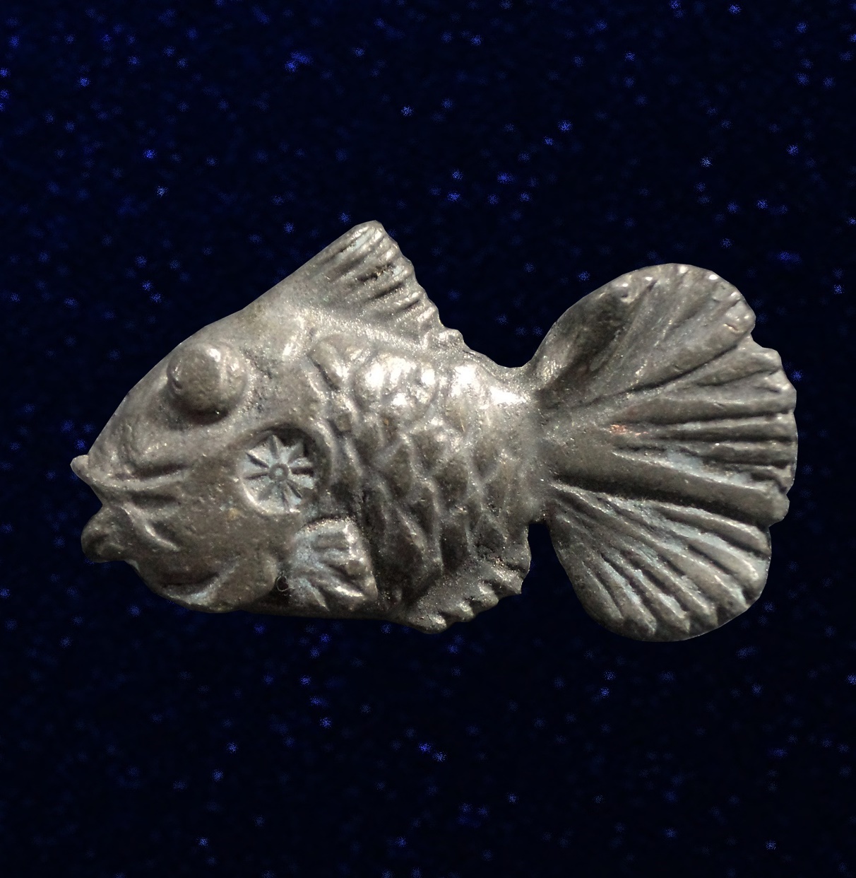 ปลาทอง เนื้อตะกั่ว ปลุกเสกโดยพระเกจิ