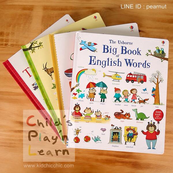 หนังสือ Board Book รวมคำศัพท์ชุดใหญ่สำนักพิมพ์ Usborne (UK)