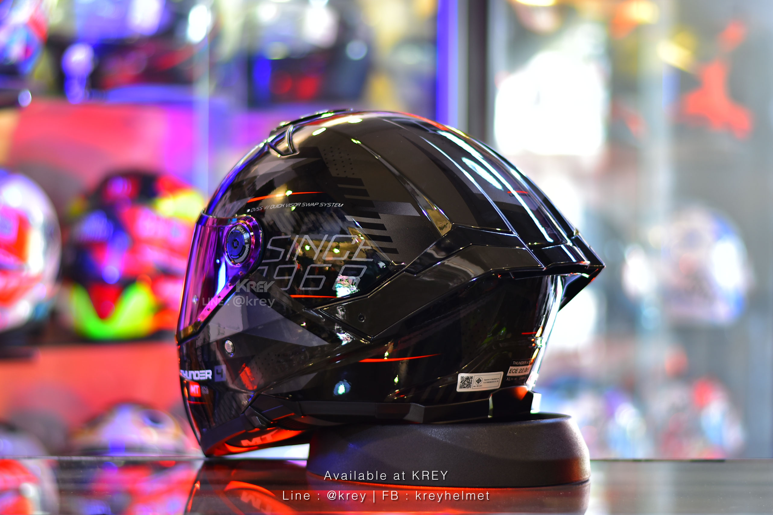 MT model THUNDER 4 SV LUMINENCE BLACK