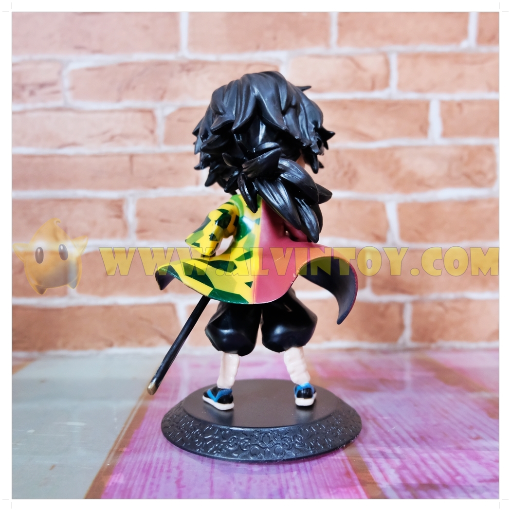 Action Figure Kimetsu no Yaiba โมเดลดาบพิฆาตอสูร โทมิโอกะ กิยู ขนาดความสูง 15 ซม. มีฐาน งานสวย