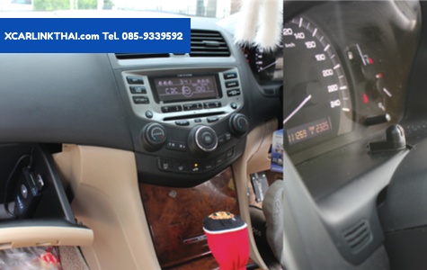 คันนี้สมาชิกใน Accord club Thailand เช่นเดียวกันครับ ขับมาไกลจากขลบุรีเลย ติดรุ่น USB + Bluetooth ได้ทั้งเล่นเพลง และเป็น Handfree คุยโทรศัพท์เลยครับ