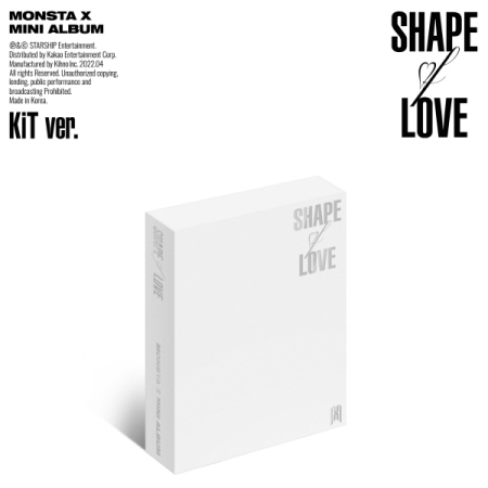 ( Pre-Order ) MONSTA X 11th SHAPE of LOVE ( Kit Album ) * ไม่มี Poster * วางจำหน่าย 12 / 4 / 2022