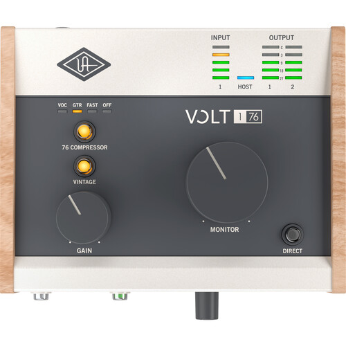 Universal Audio Volt 176 *ของแท้รับประกัน 1ปี* USB-C Audio Interface + 76 Compressor, ออดิโออินเตอร์เฟส, PC/ Mac/ iOS