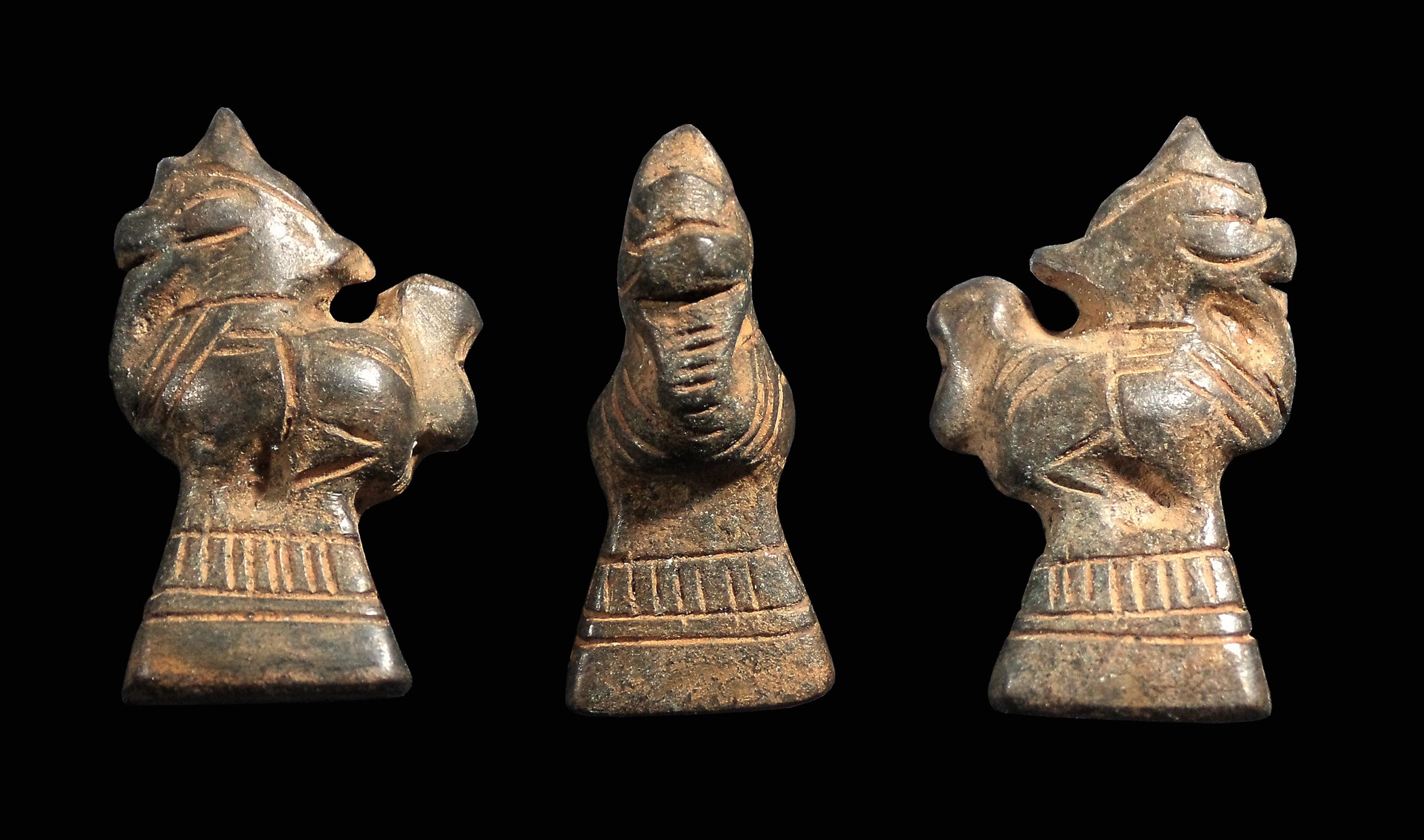 ลูกเป้ง หรือลูกชั่งฝิ่นโบราณ สูง1.5นิ้ว