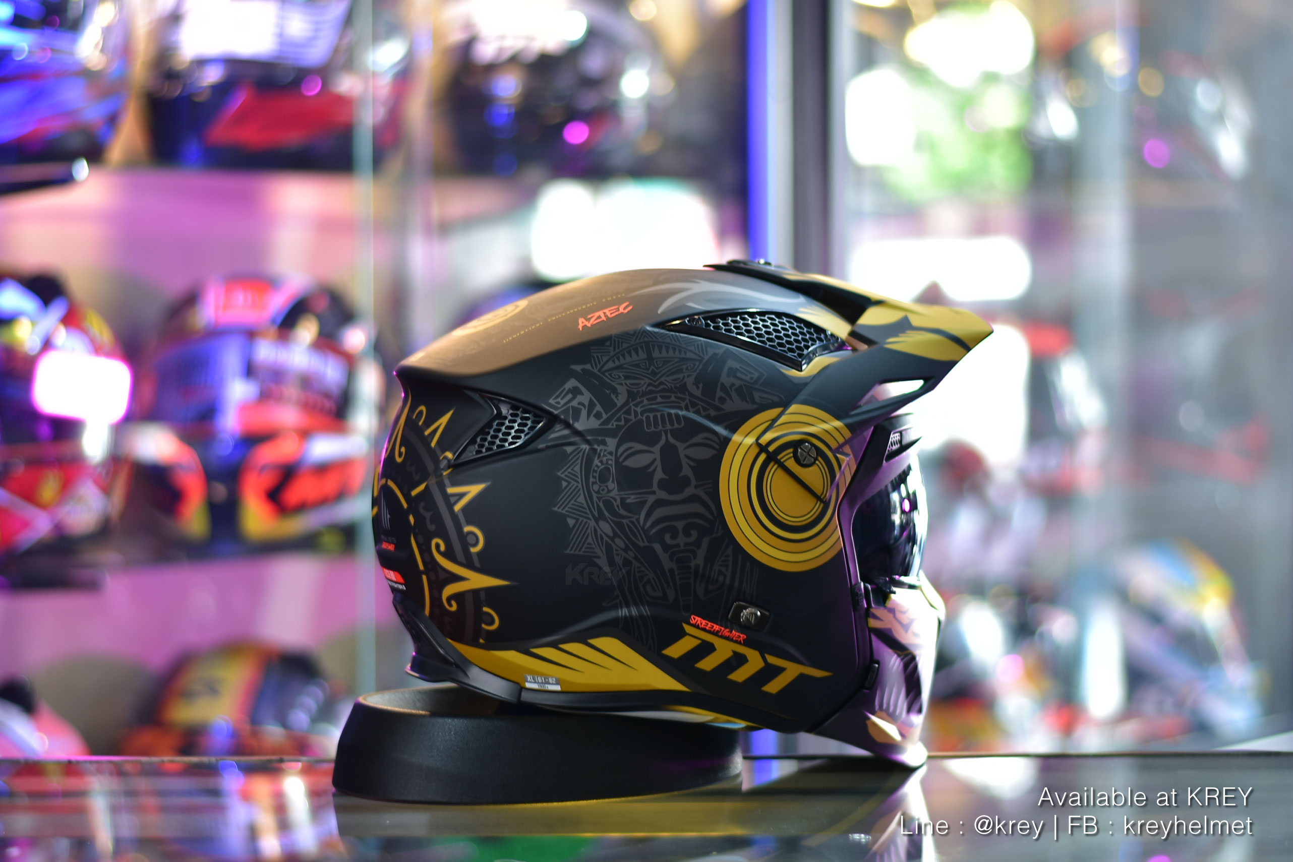MT model STREETFIGHTER SV : AZTEC MATT YELLOW